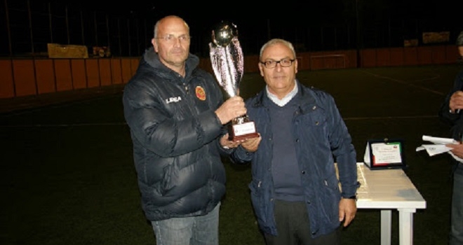 Il Presidente Taddeo alla premiazione