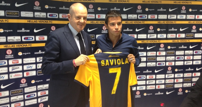 Gardini e Saviola (foto IamCalcioVr)