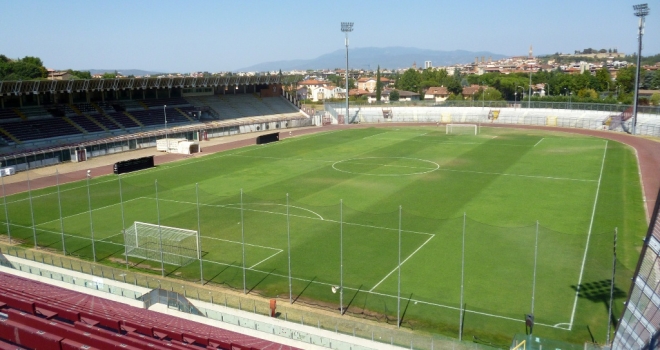 Lo Stadio Città di Arezzo