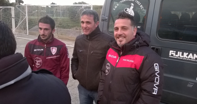 Volti distesi in casa Deliese e Villese