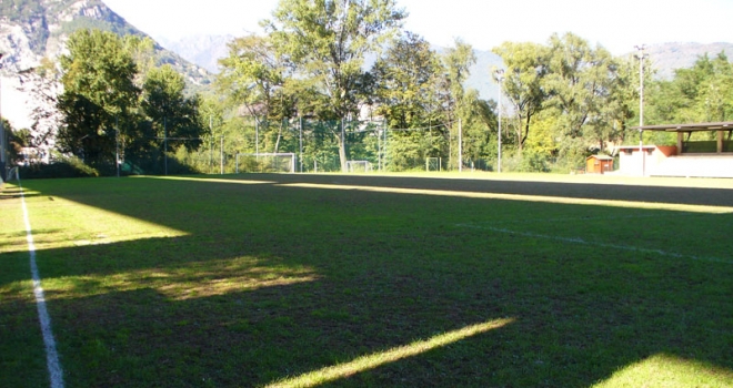 Il terreno di gioco del Feriolo