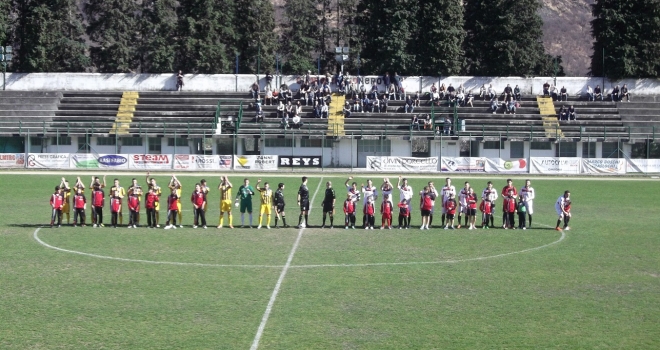 In campo con i ragazzini 