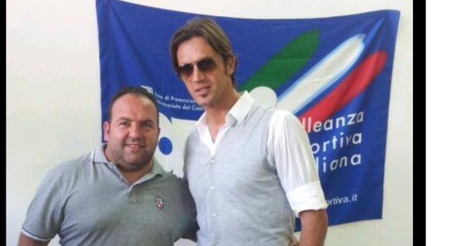 IL PRES. LATERZA CON NICOLA LEGROTTAGLIE