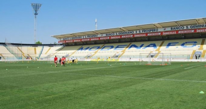 Lo stadio di Modena