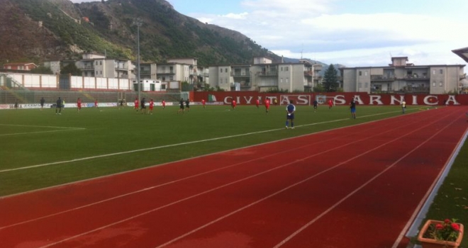 Una fase dell'allenamento