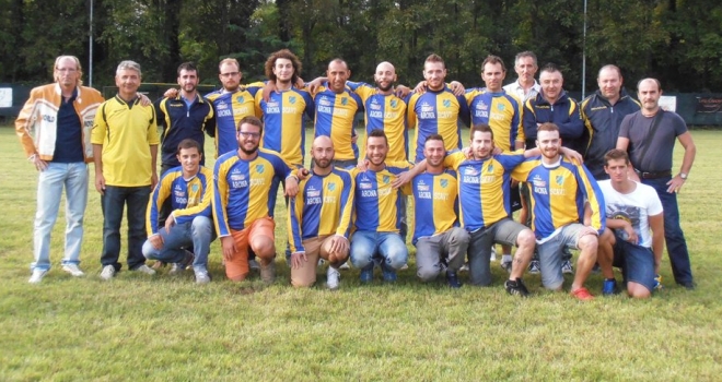 Il gruppo gialloblù alla presentazione