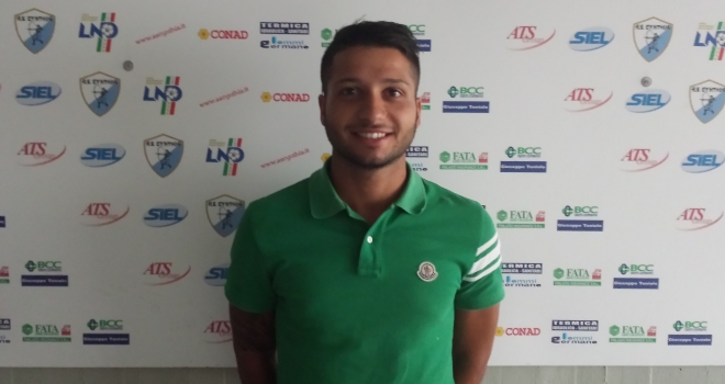 L'attaccante Francesco Martena