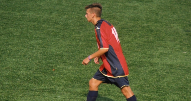 Calgaro, autore del momentaneo vantaggio