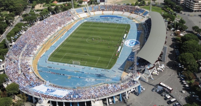 Lo Stadio Adriatico di Pescara