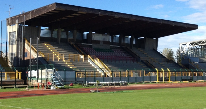 La tribuna di Meda, casa del Renate