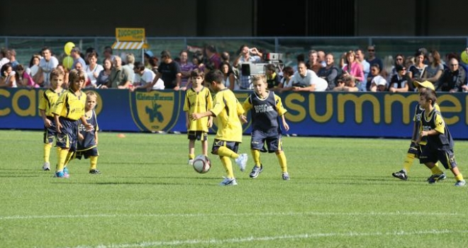 I bambini del Chievo Verona