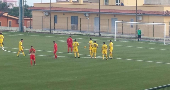 Rione Terra-Arpino Volturno 2-2. Nasti illude, Compagnone salva