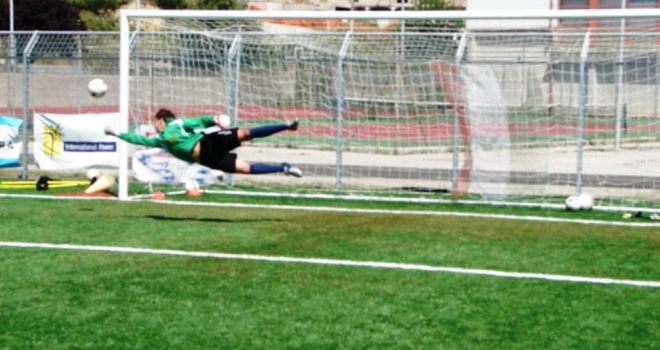 Scalia in allenamento (foto: facebook)