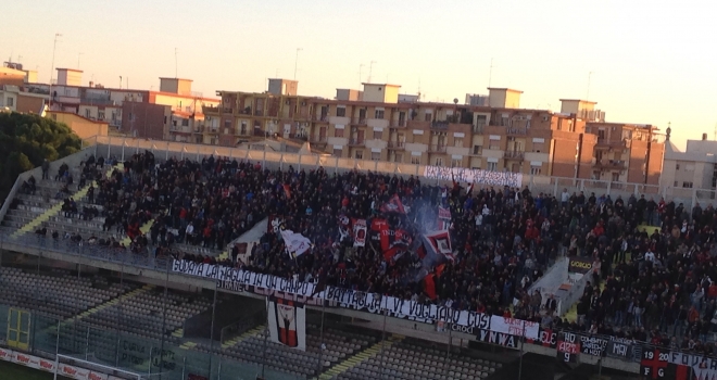 Foggia, un passo indietro con il Matera (0-0)
