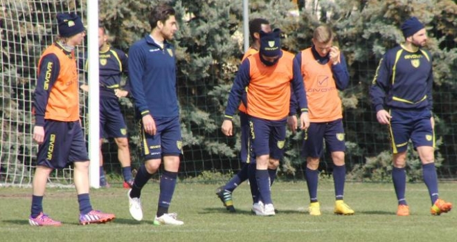 Veronello: l'allenamento di oggi