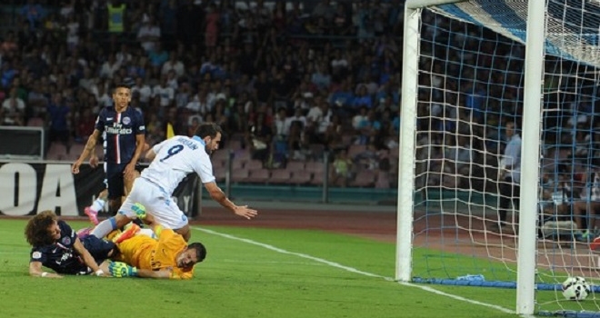 Napoli - PSG: Higuain illude, Ibra + Pastore la Lete Cup ai parigini