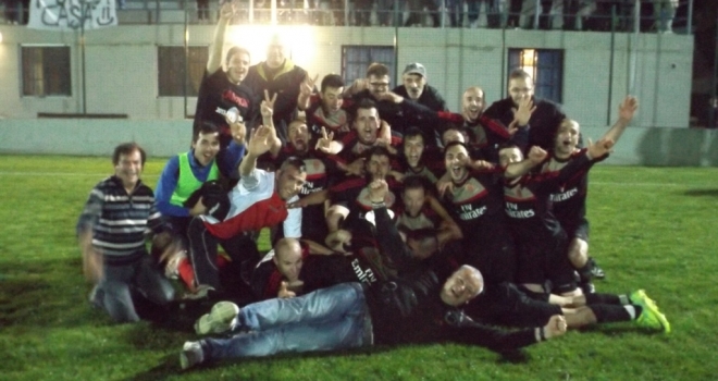 Il Maggiora festeggia con la Coppa