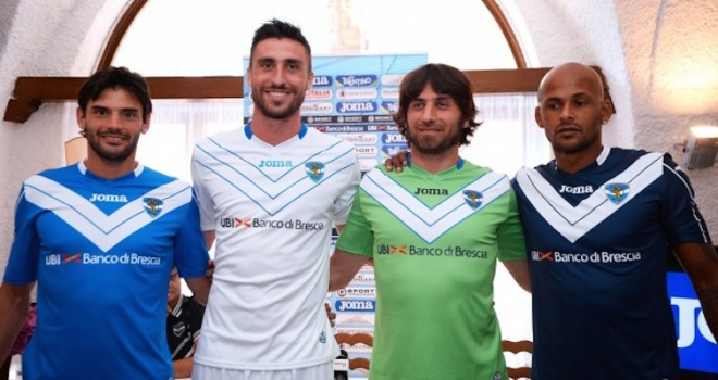 Brescia, ecco le maglie per la stagione 2014-2015
