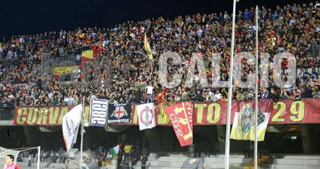 Per i sanniti raggiunta quota 600. La Curva Sud si prepara