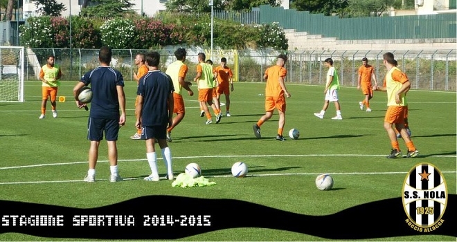 S.S. Nola 1925, ritiro: Doppio test match settimanale per i bianconeri