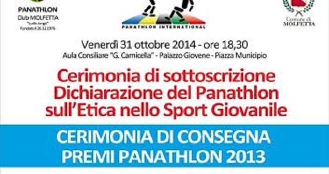 Premiata la società di Molfetta