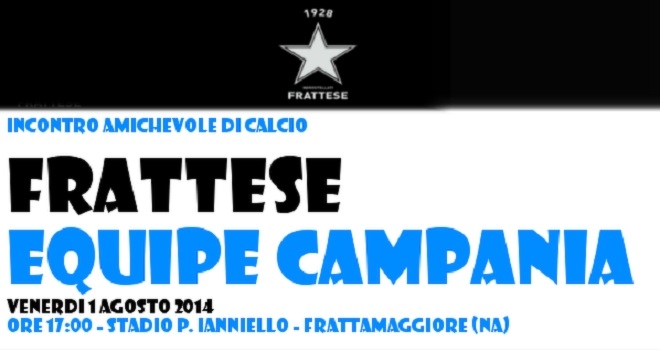Nerostellati Frattese: Venerd&igrave; prima amichevole precampionato