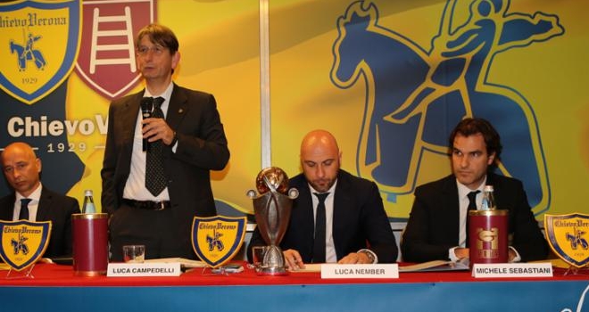 La presentazione del Chievo
