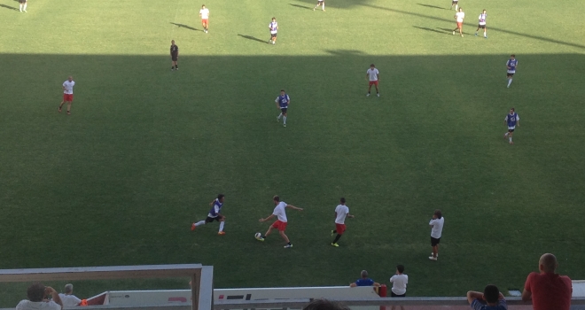 Una fase degli allenamenti