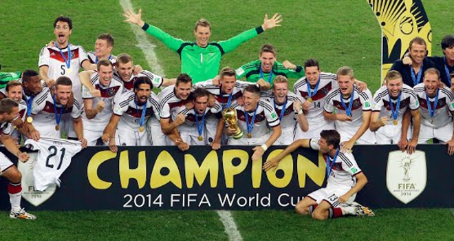 Germania Campione del Mondo