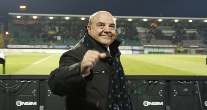 Il presidente dell'Avellino Taccone