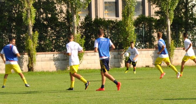 La Primavera in allenamento