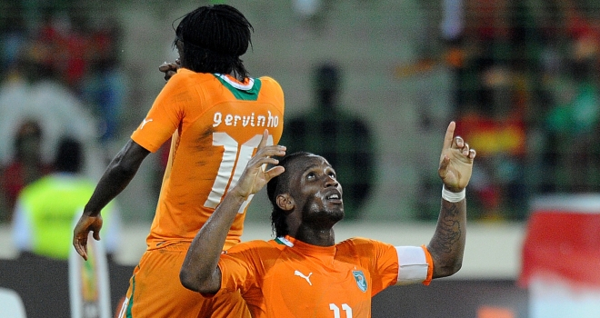Gervinho e Drogba lanciano la Costa D'Avorio: El Salvador sconfitto