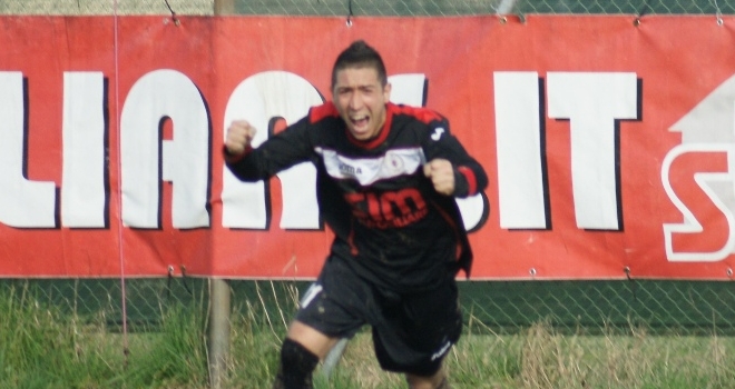 L'esultanza della Sim al gol