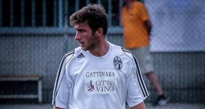 Alessandro Elca in maglia Gattinara