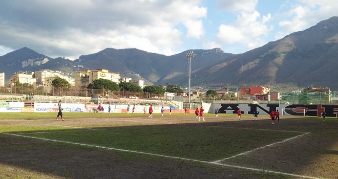 Angri-Scafatese al P. Novi senza tifosi ospiti.