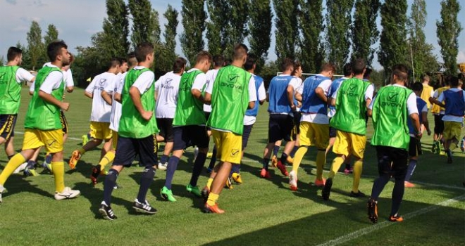 I ragazzi del Chievo al lavoro