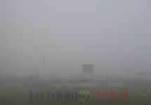 Pari nella nebbia tra Oleggio e Stresa