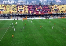 Benevento-Pontedera 3-0, Brini si presenta. Evacuo ne fa due