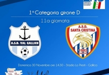 Val Gallico torna alla vittoria: 3-2 al Santa Cristina