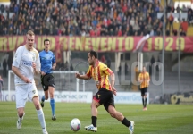 Benevento-Frosinone 1-1. Piscitelli super e giusto pari