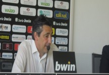 Gli spogliatoi di Crotone-Novara