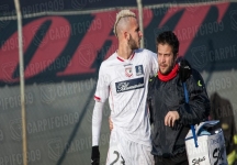 Carpi, lungo stop per Suagher