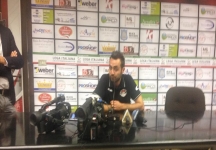 Parla De Zerbi: "Buono il primo tempo. Leonetti uomo d'area"