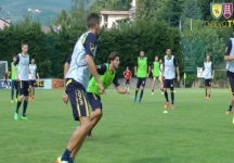Chievo, le prime immagini dal ritiro giallobl&ugrave;