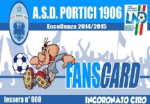 Portici 1906, campagna tesseramenti: presentata la nuova FansCard