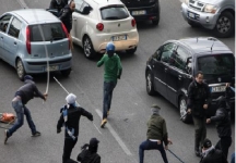 Incidenti fuori e dentro l'Olimpico: il video-articolo