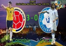 La Colombia liquida agevolmente la pratica Grecia