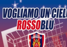 Campobasso: "Vogliamo un cielo rossoblu"