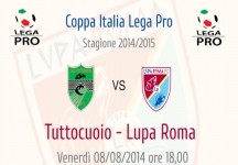 Coppa Italia Lega Pro: Lupa Roma, esordio con il Tuttocuoio