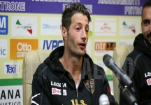 Abruzzese: "Contento per gol e prestazione. Il tocco di mano? Non so"